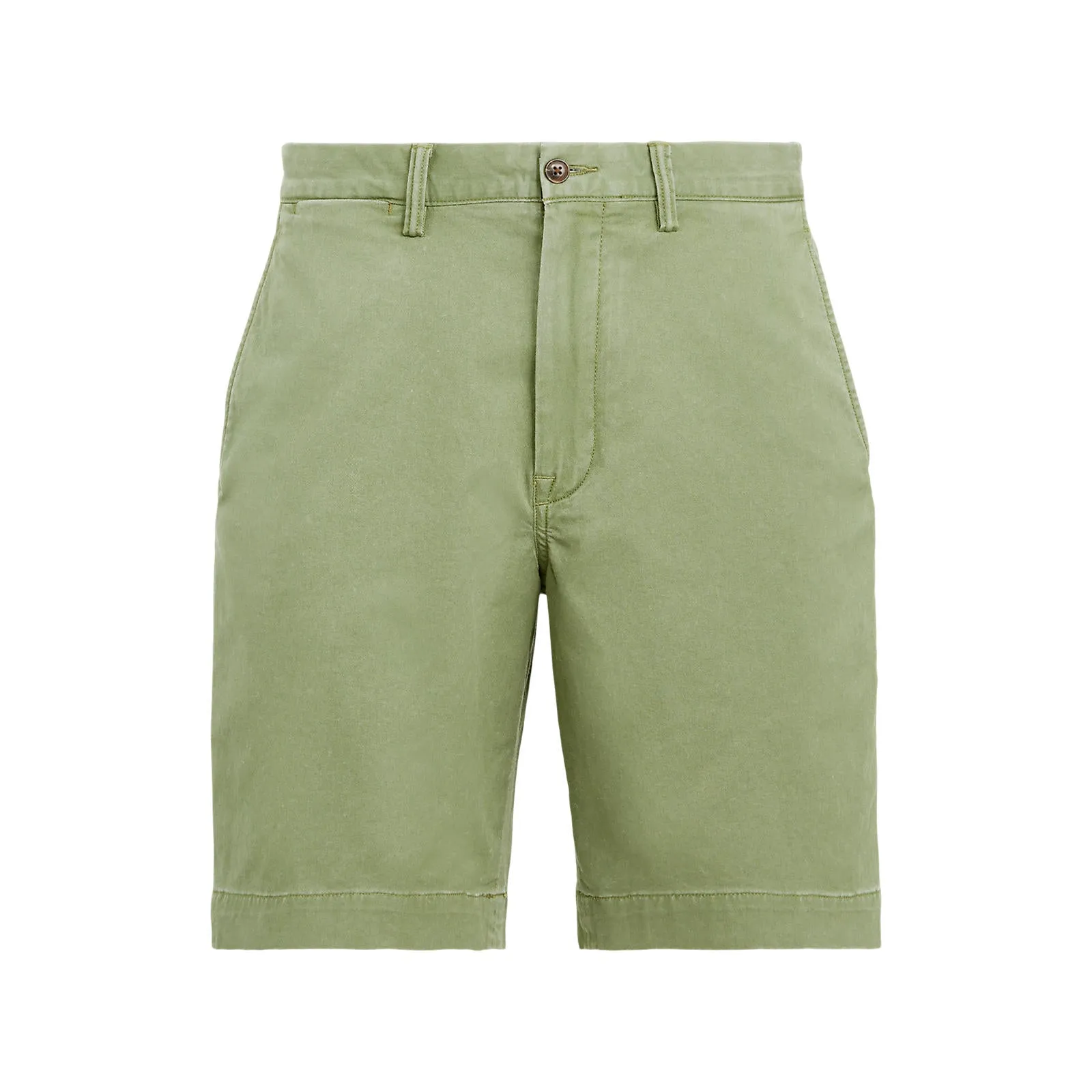 8 Inch Stretch Chino Short - Olive Green