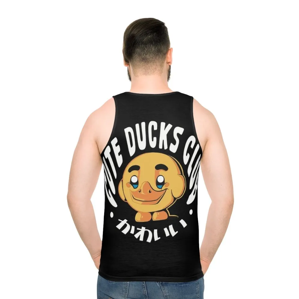 Adorable Ducks Unisex Tank Top for Stylish Animal Lovers