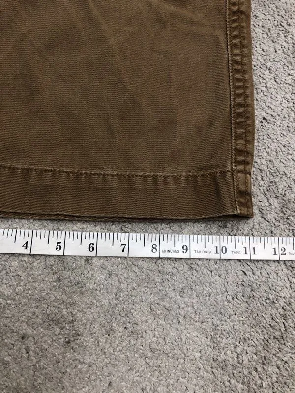 American Eagle Shorts Mens 28 Brown Chino 100% Cotton Longer Length Outdoors