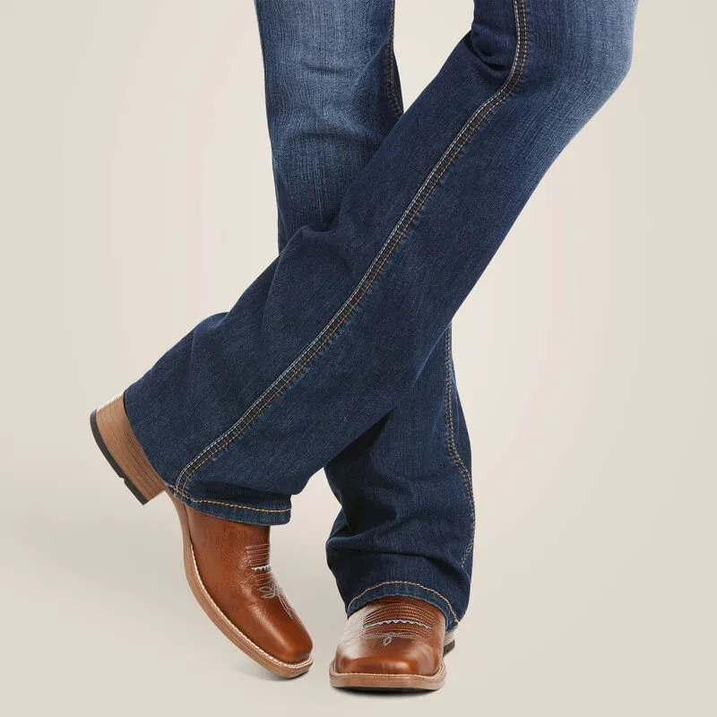 Ariat Ladies R.E.A.L. Perfect Rise Stretch Rosa Boot Cut Jean Style 10027713