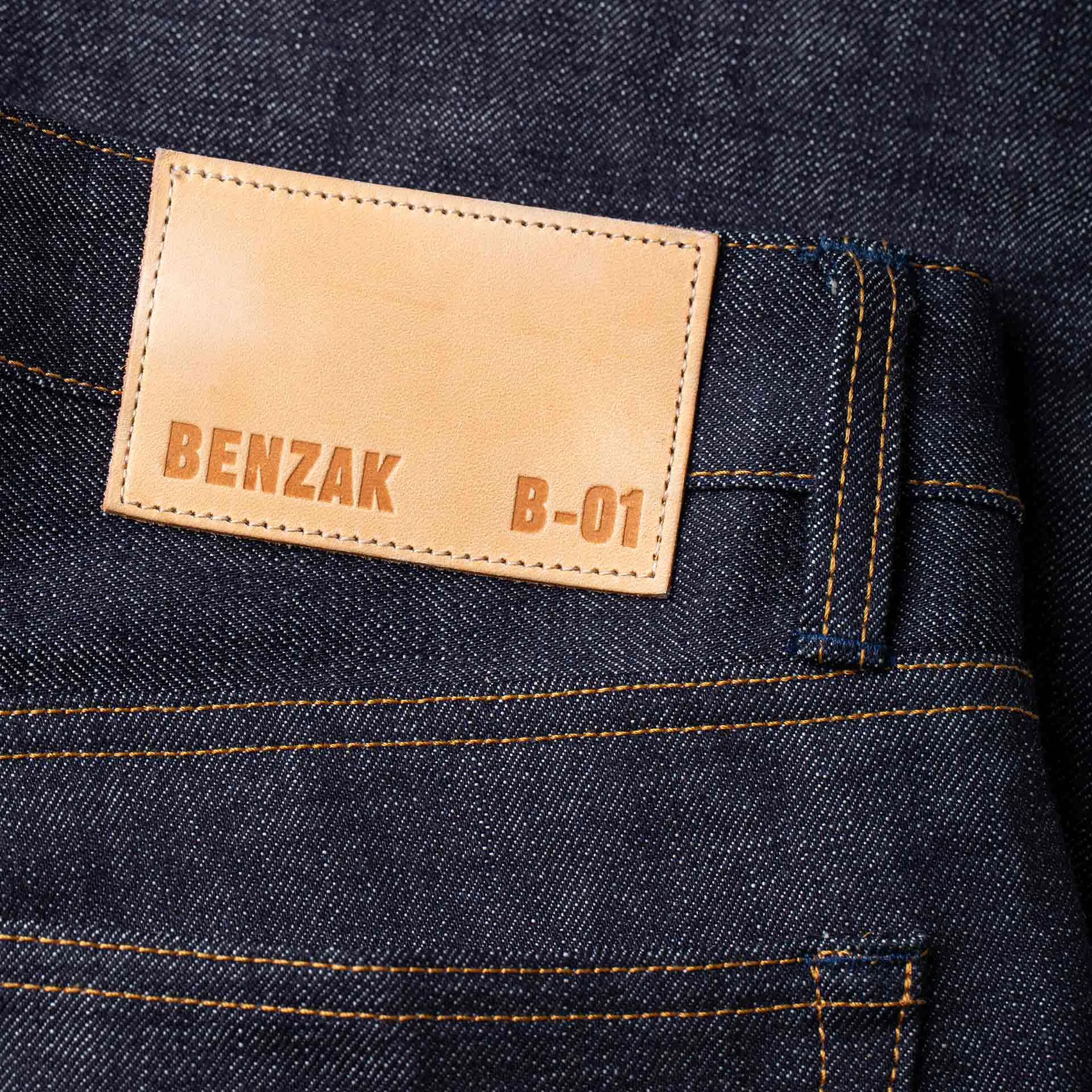 B-01 SLIM TAPERED 18 oz. dark indigo selvedge