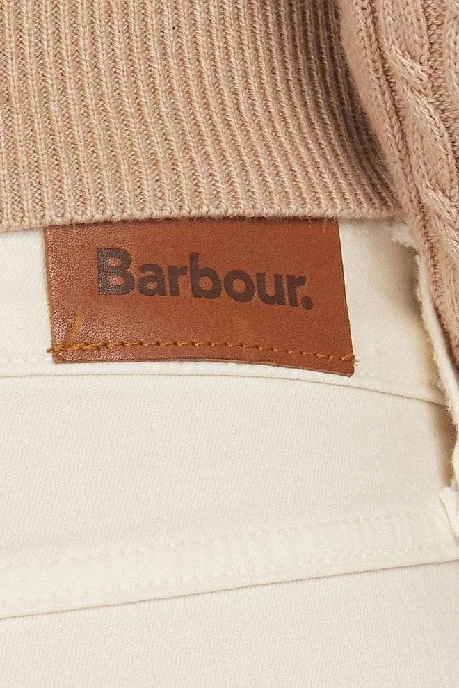 Barbour Jeans Ladies stretch Otterburn in cream Ecru LTR0277WH51