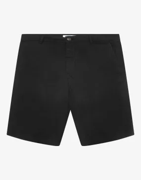 Black Logo Chino Shorts -