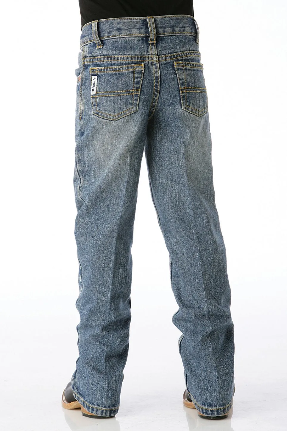 Cinch Boys White Label Slim Fit Light Stonewash Jeans Style MB12881001