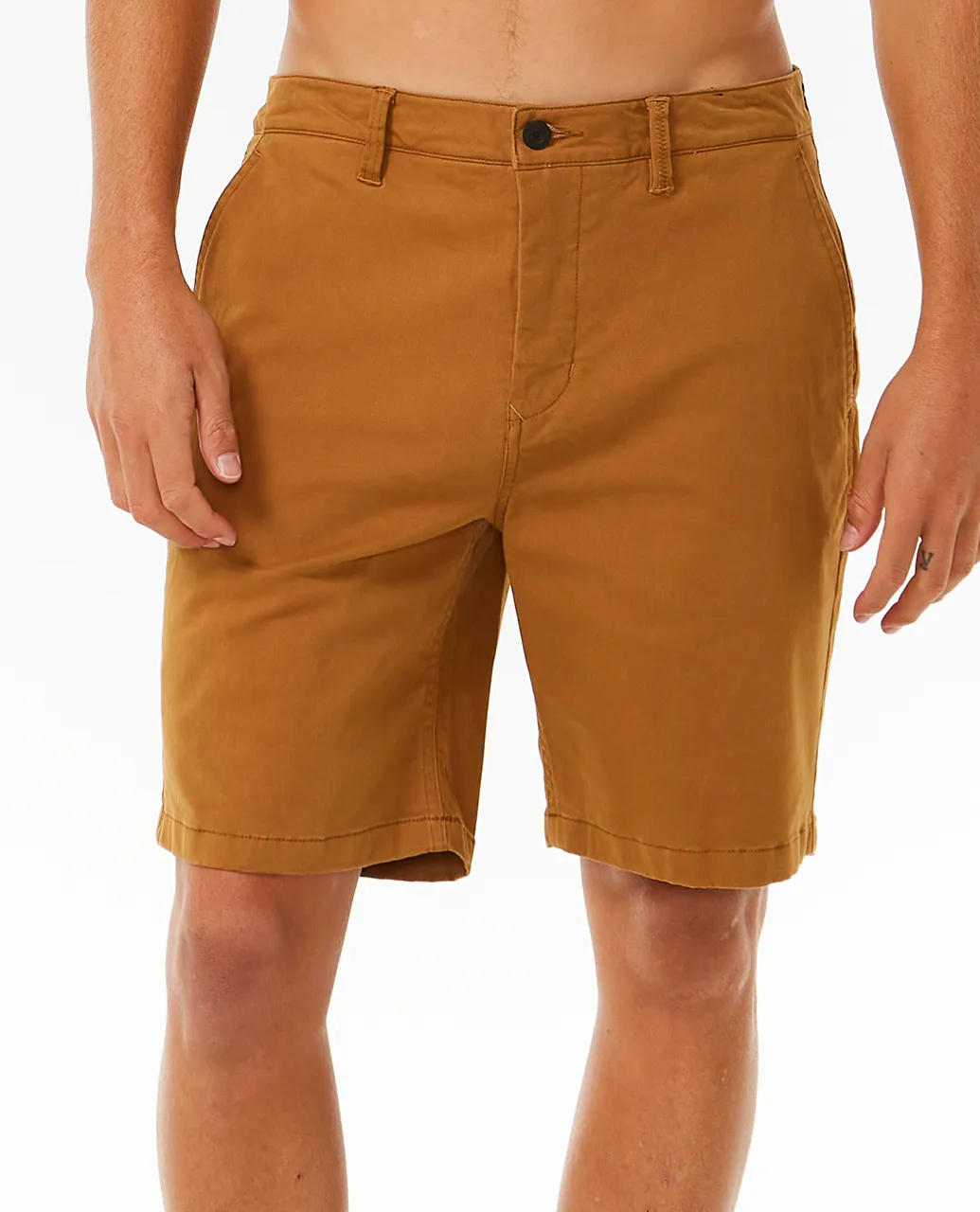 Classic Surf Chino Walkshorts in Gold