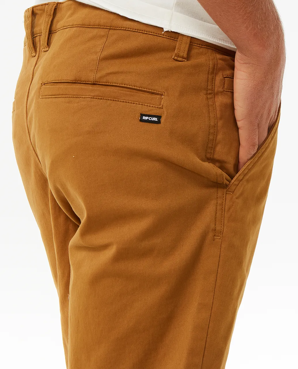 Classic Surf Chino Walkshorts in Gold