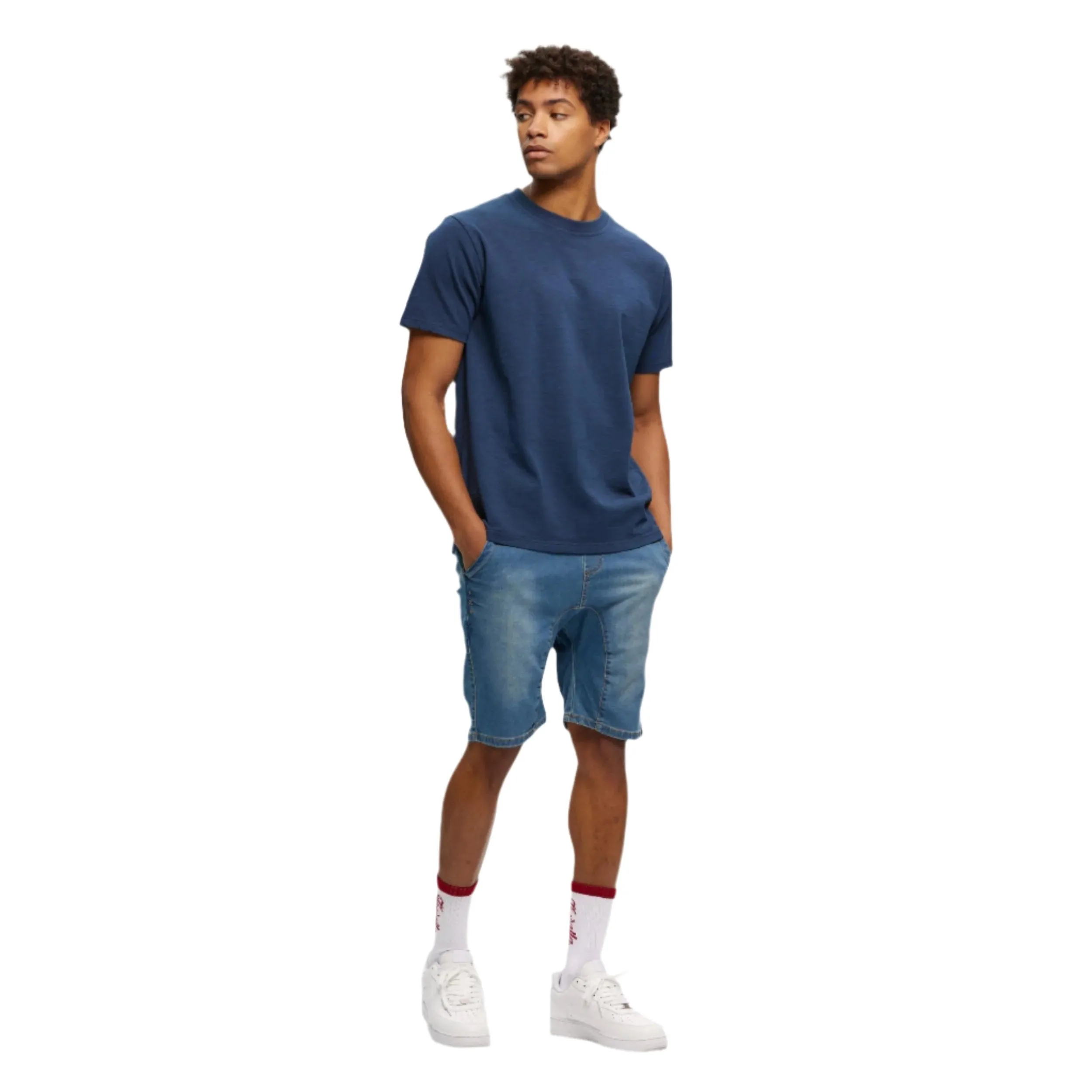 Dark Blue Chino Shorts 2.0