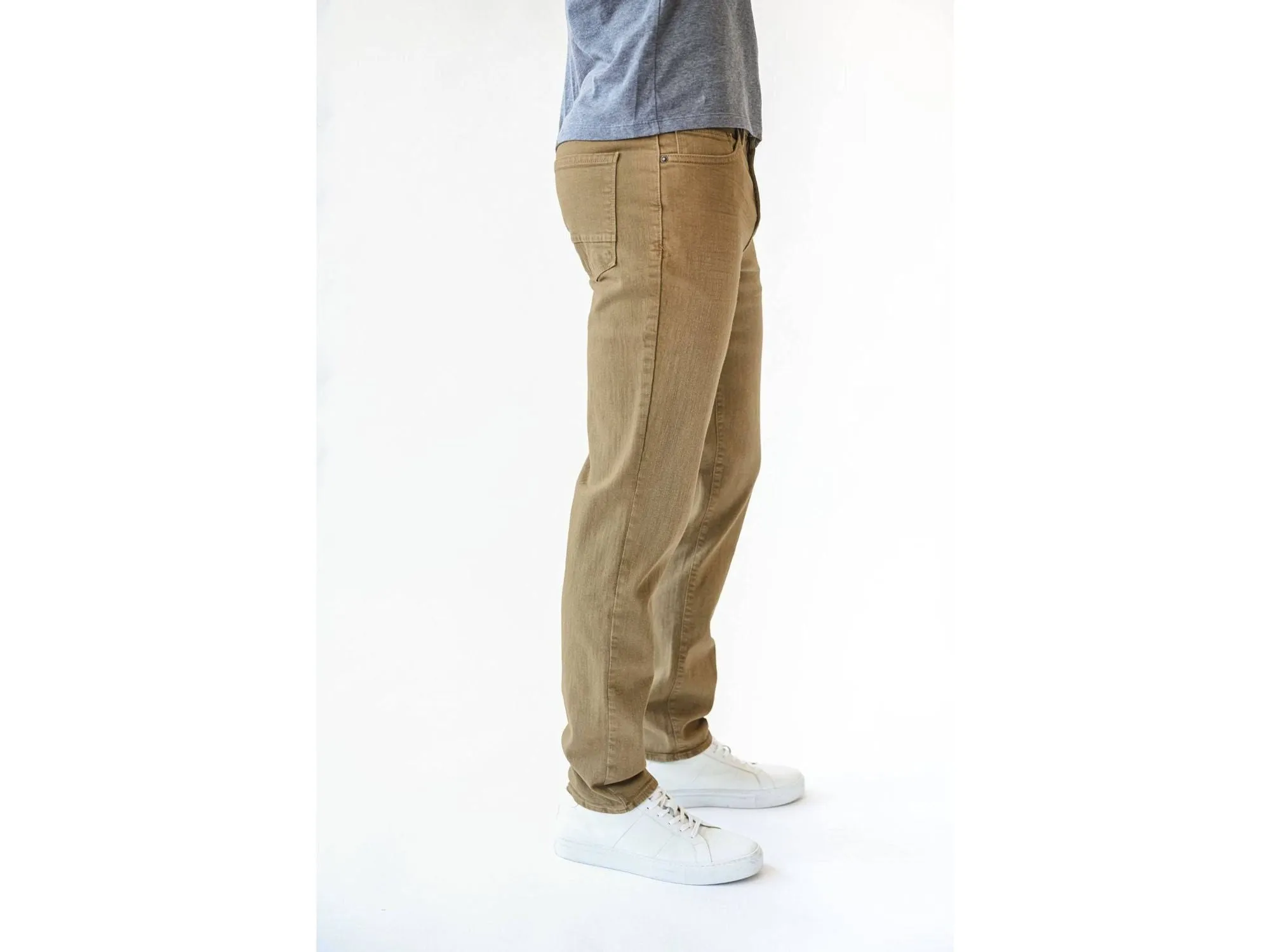 Devil Dog Slim Fit Union Khaki Jeans