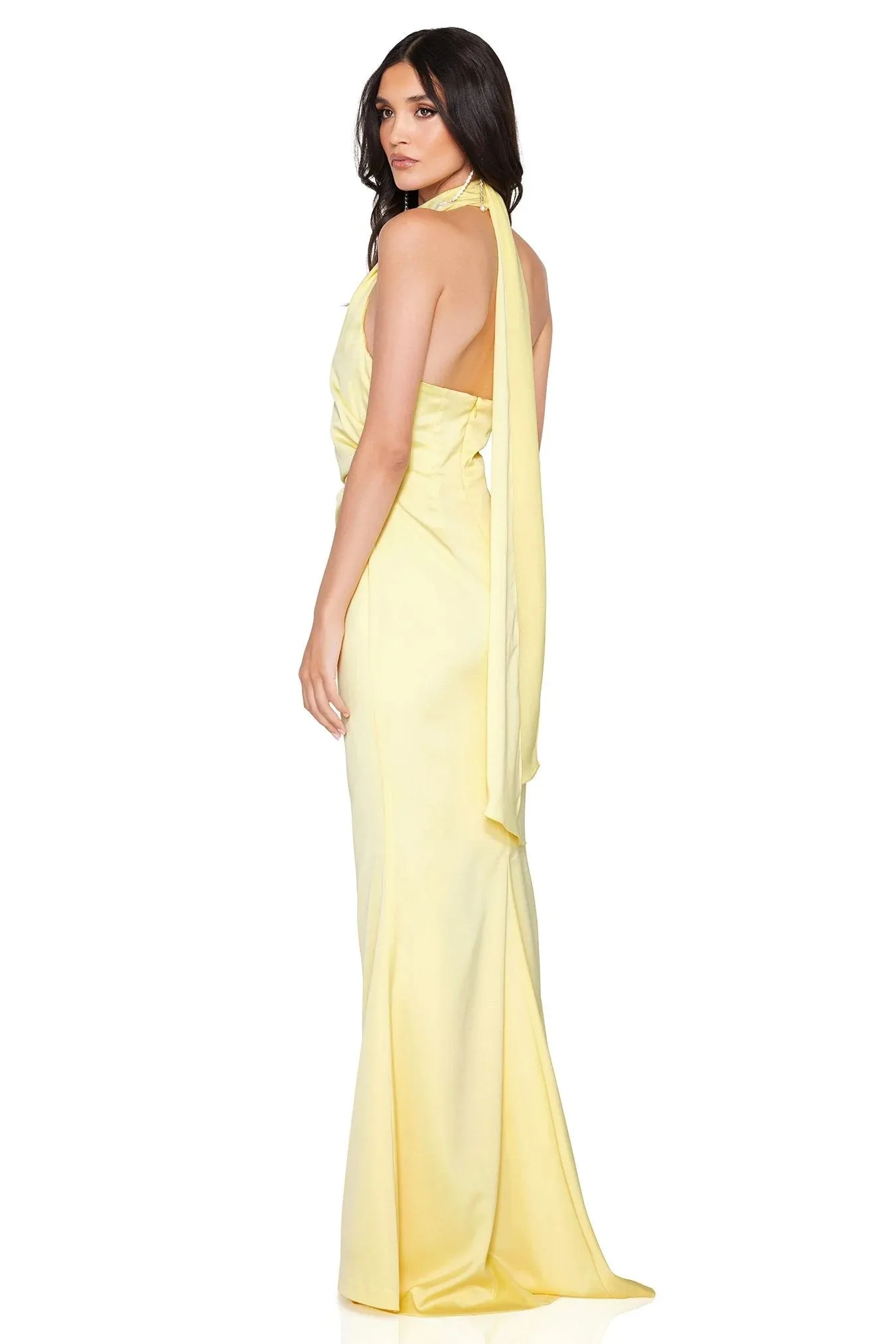 Entice Gown in Lemon