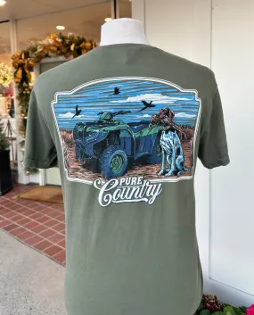 Four Wheeler Pointer Tee by Pure Country