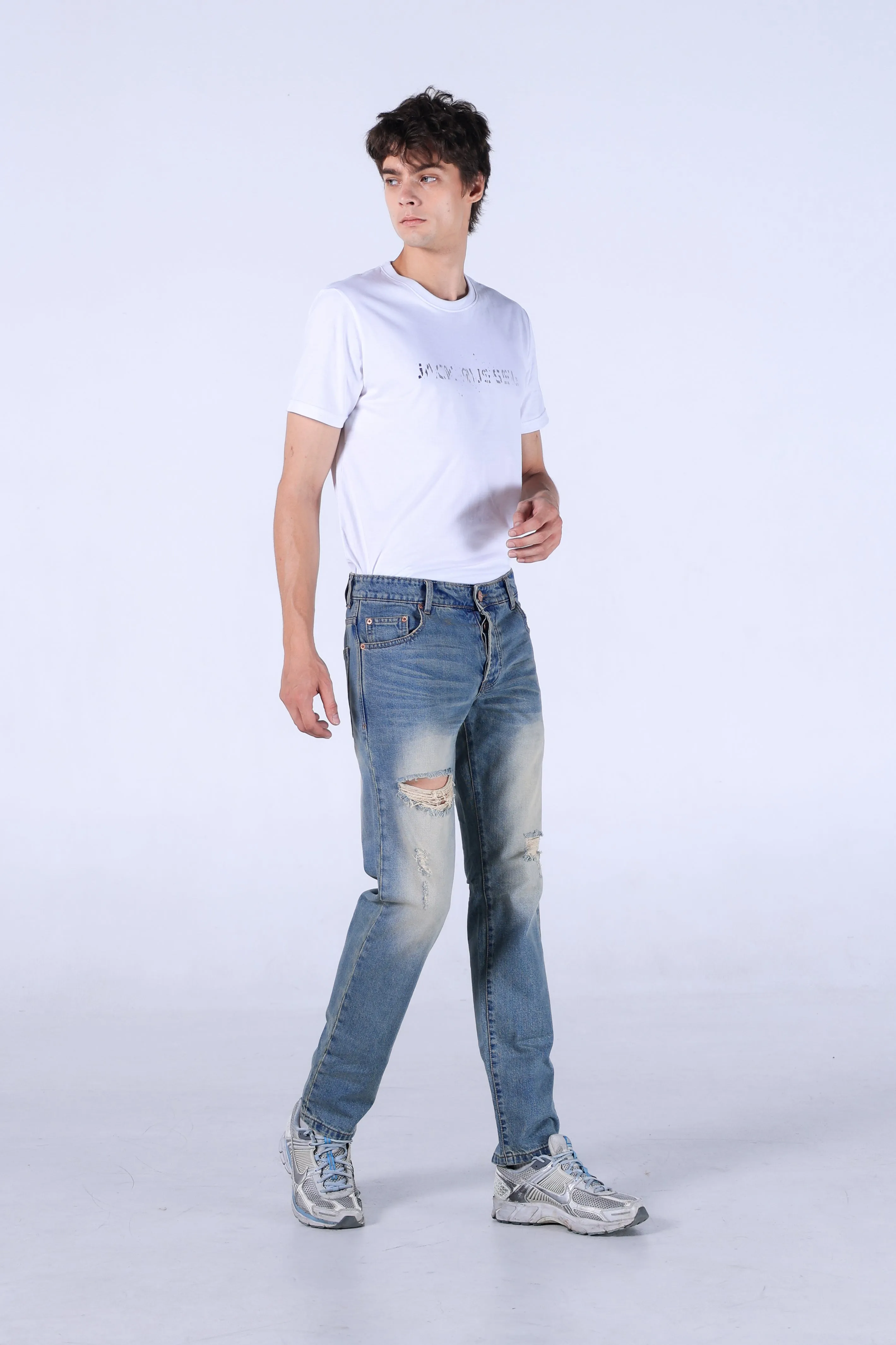 Jack Russel - Men Jeans - Handwerk J-BOB Slim Fit Acid Rust Spray