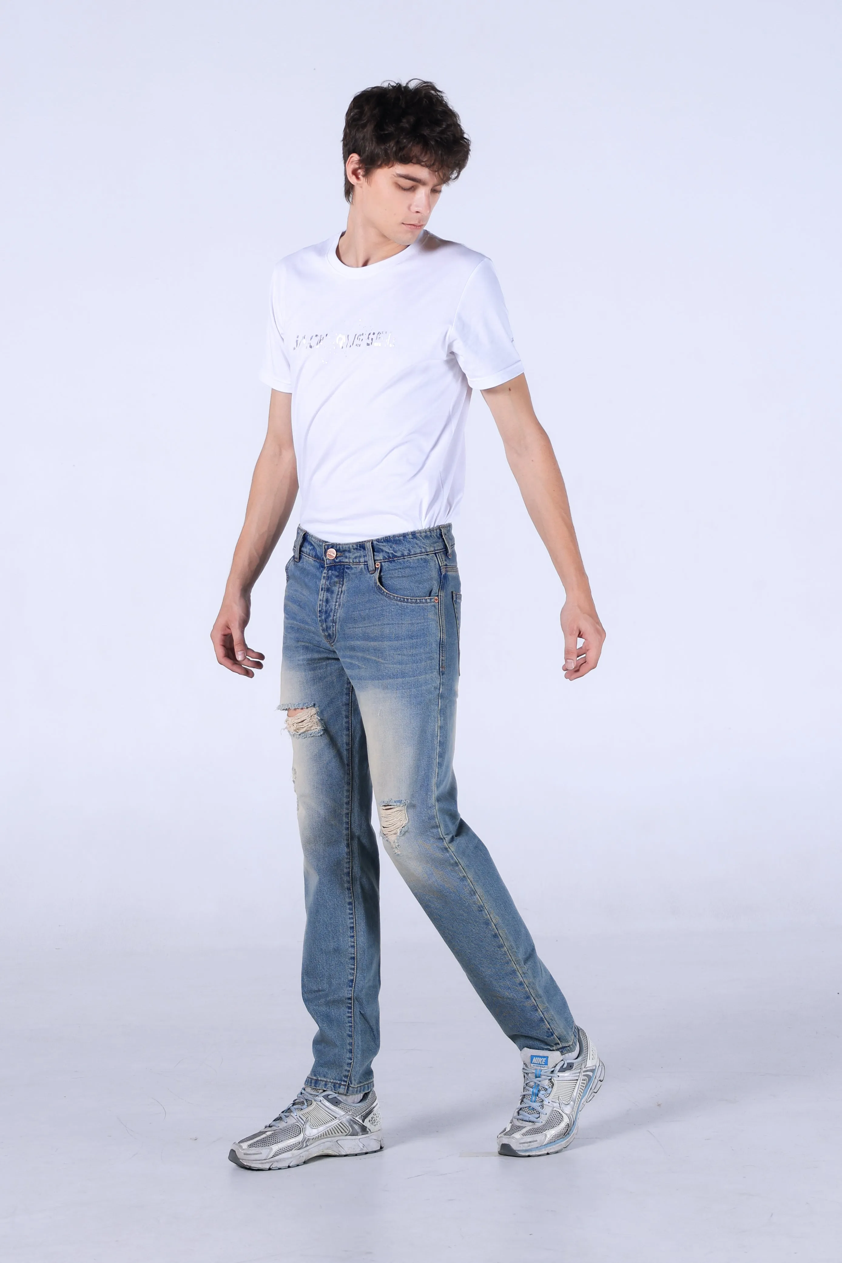 Jack Russel - Men Jeans - Handwerk J-BOB Slim Fit Acid Rust Spray