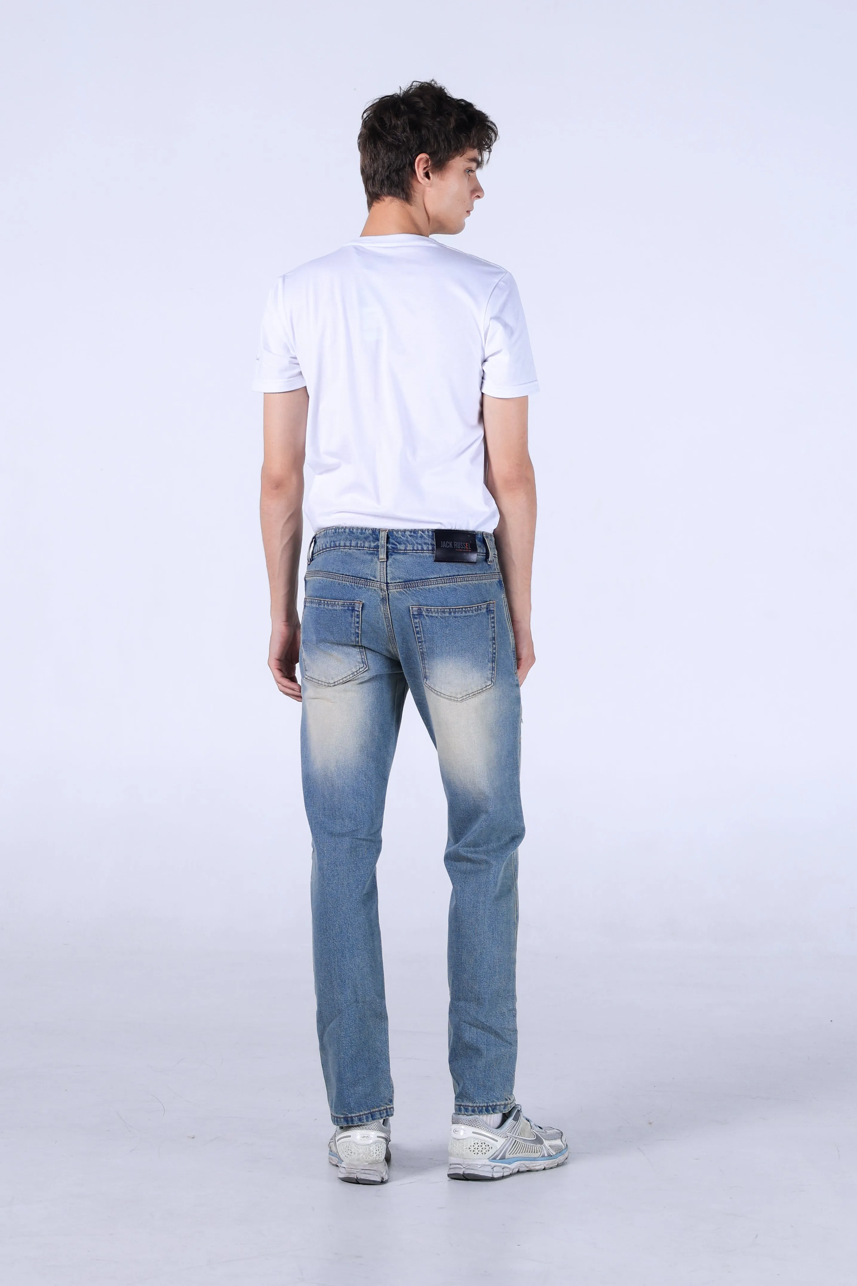 Jack Russel - Men Jeans - Handwerk J-BOB Slim Fit Acid Rust Spray