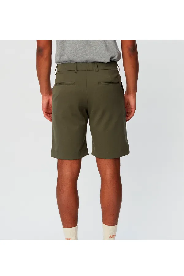 Les Deux Como Reg Chino Shorts Olive