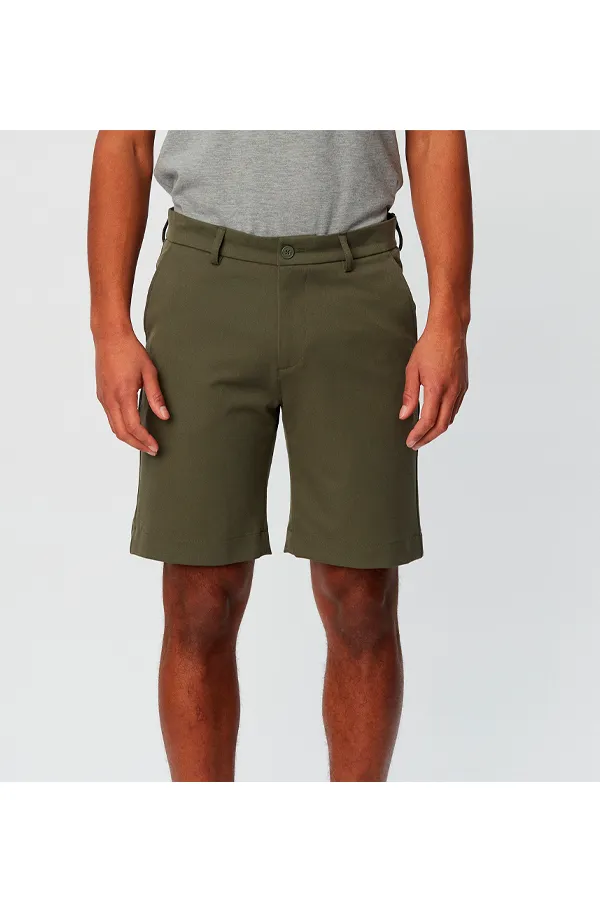 Les Deux Como Reg Chino Shorts Olive