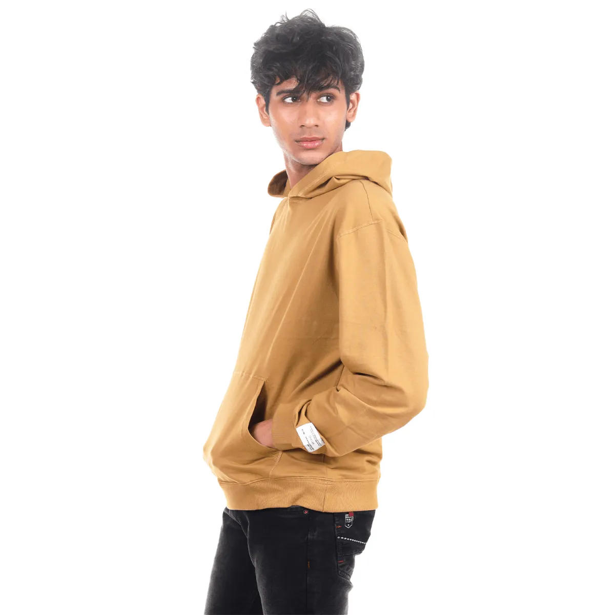 Lightweight Organic Cotton Hoodie - HONEYCOMB