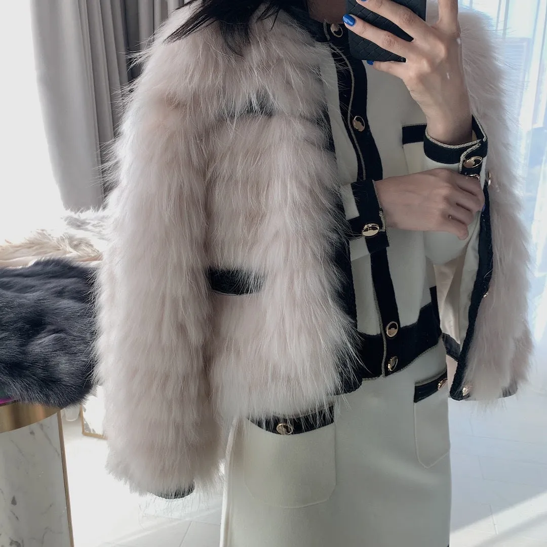 new faux fur coat