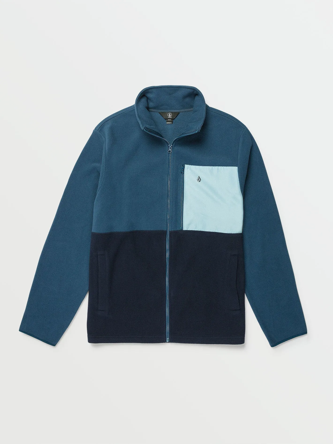 Oakhurst Zip Fleece Sweatshirt - Smokey Blue