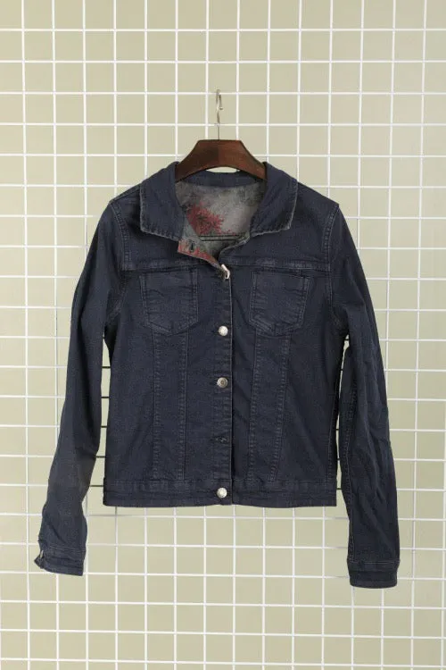 Onado Reversible Denim Jackets Anne Marine