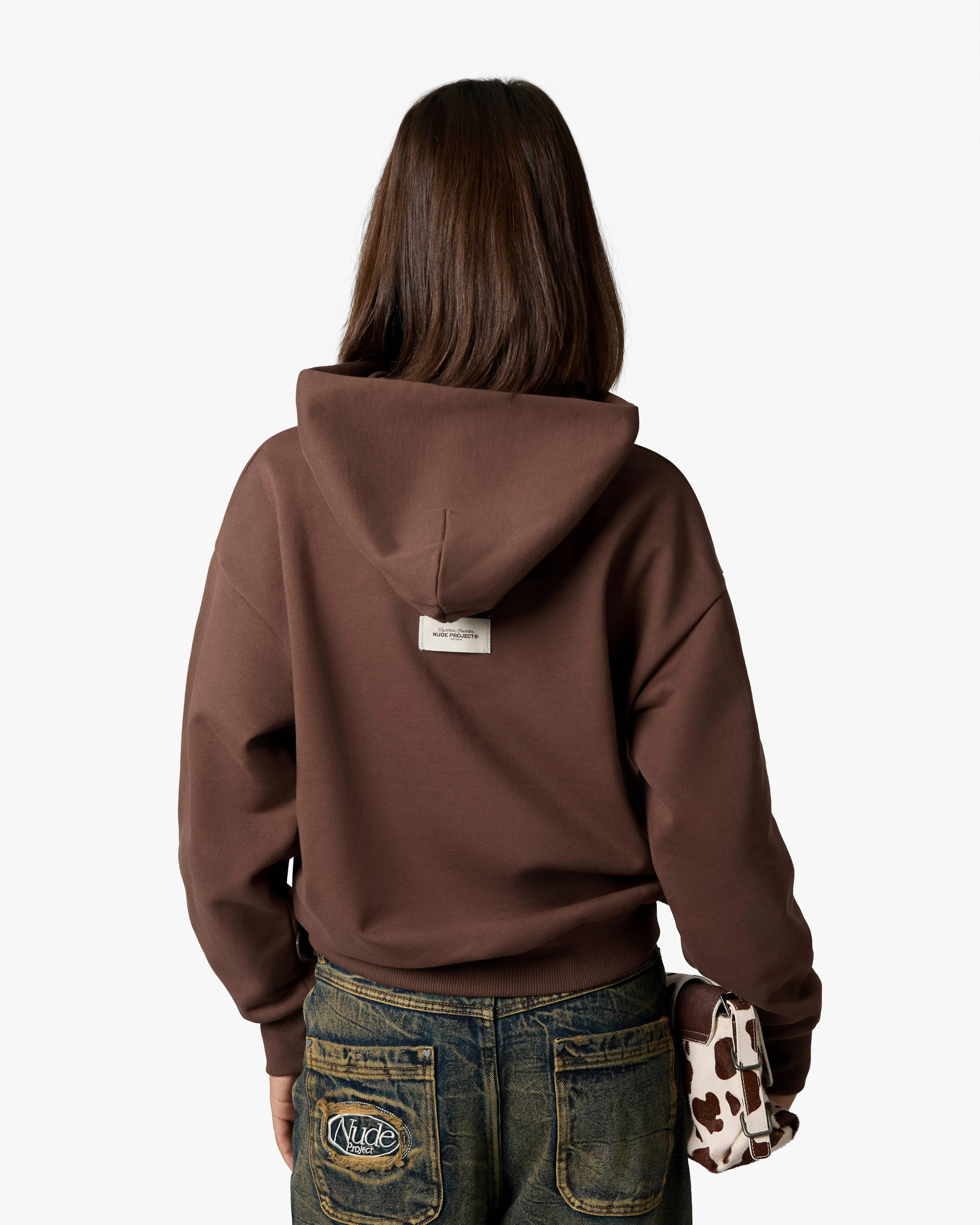 ORIGINS HOODIE BROWN