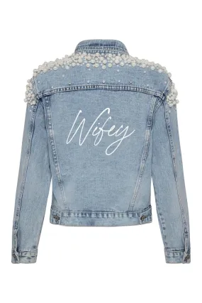 Pearl Wifey Denim Jacket