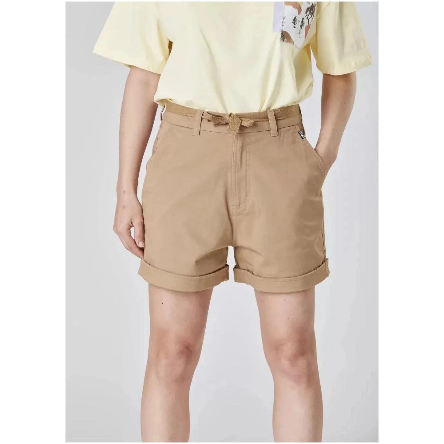 Picture Anjel Chino Shorts Dark Stone