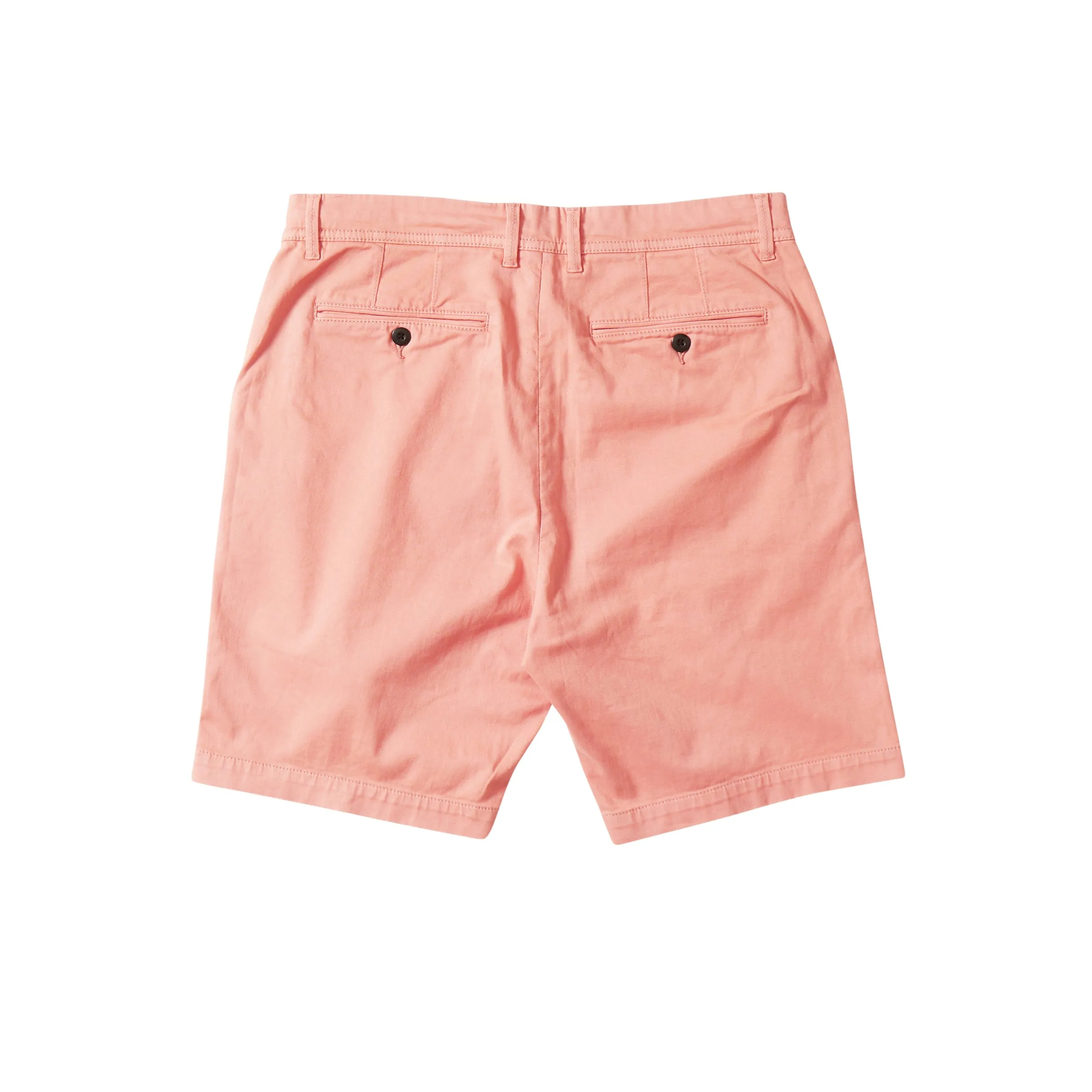 Precision Stretch Chino Shorts 8" - Coral Haze