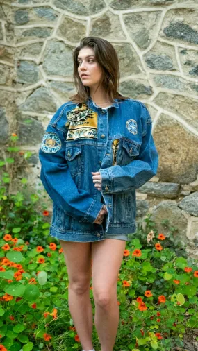 "Worship" Denim Jacket