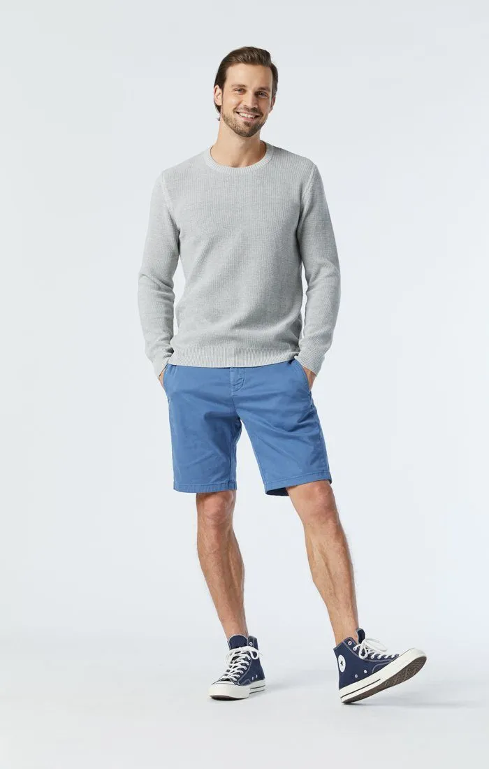 SIMON SHORTS IN BLUE HORIZON TWILL