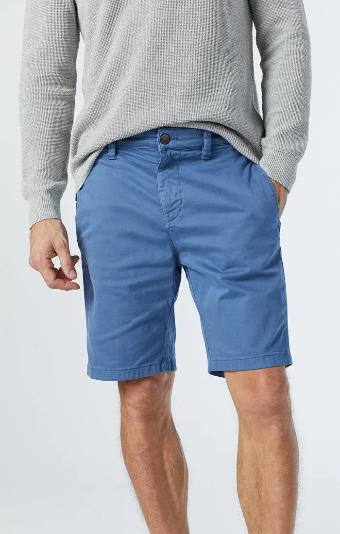 SIMON SHORTS IN BLUE HORIZON TWILL