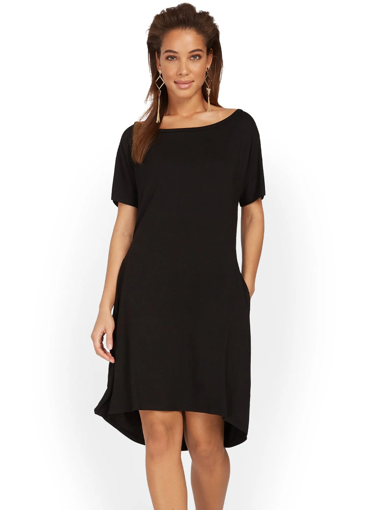 Slouchy Tee Dress