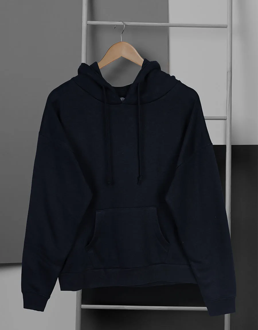 SLP Unisex Basic Pullover Hoodie-Navy