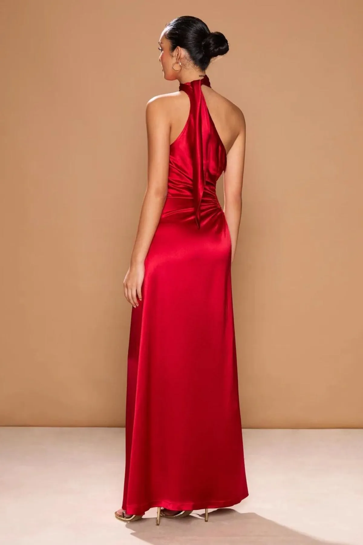 SONYA MODA Alia Maxi Dress (Sorrento Red)