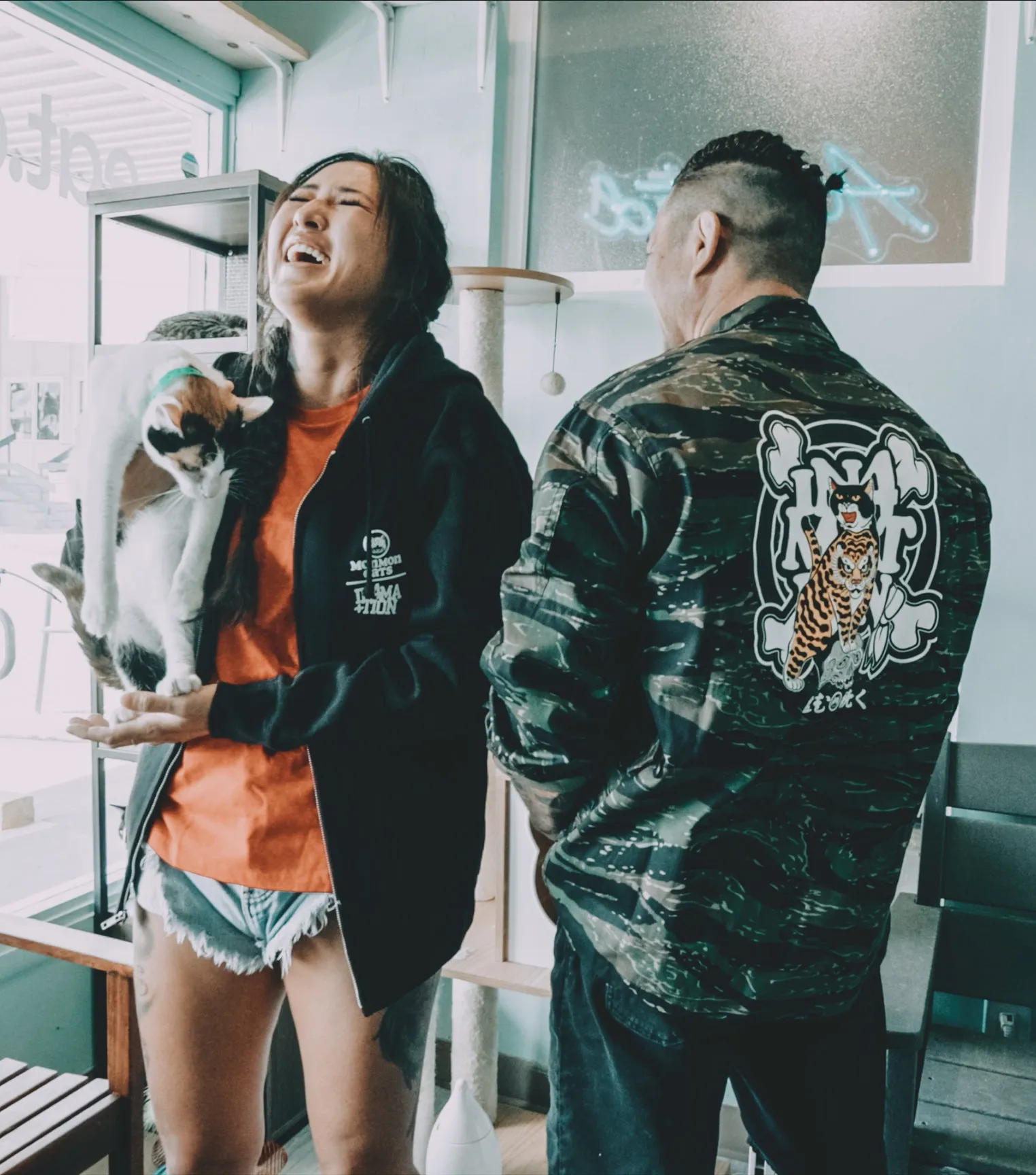 TIGER SKULL BDU JACKET