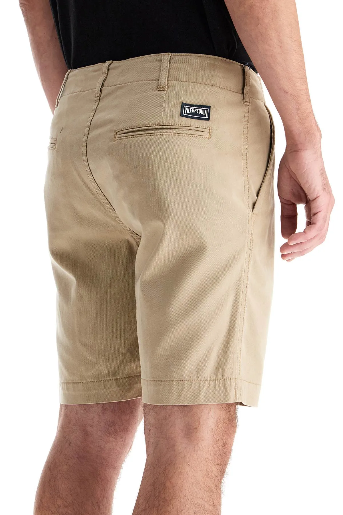 Vilebrequin Ponche Shorts In Tencel Gabardine