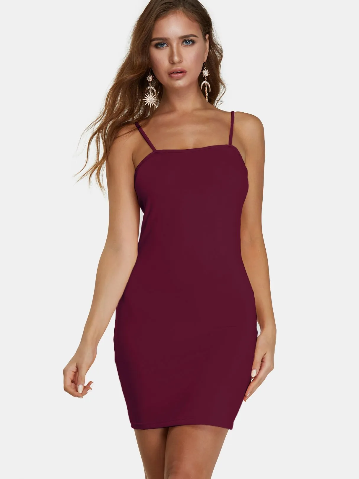 Wholesale Off The Shoulder Sleeveless Spaghetti Strap Bodycon Mini Dress