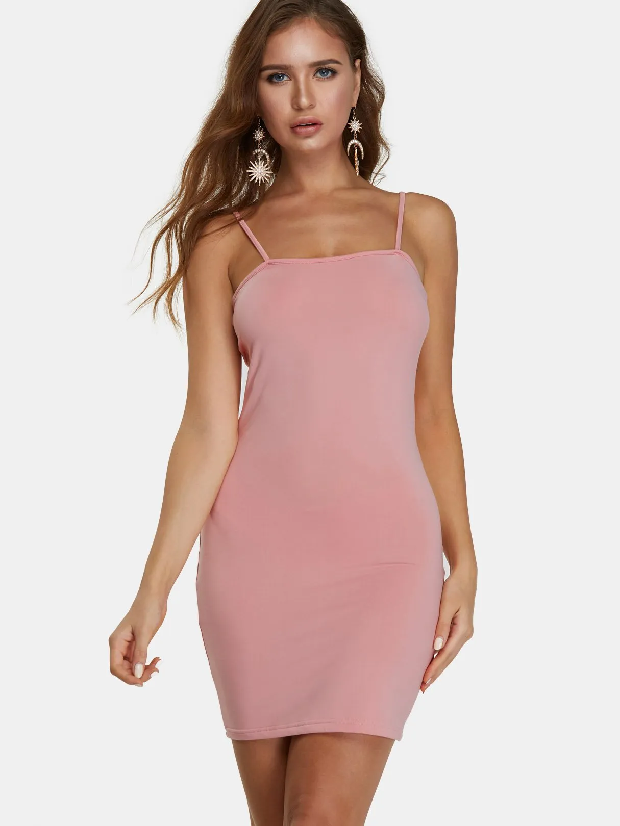 Wholesale Off The Shoulder Sleeveless Spaghetti Strap Bodycon Mini Dress