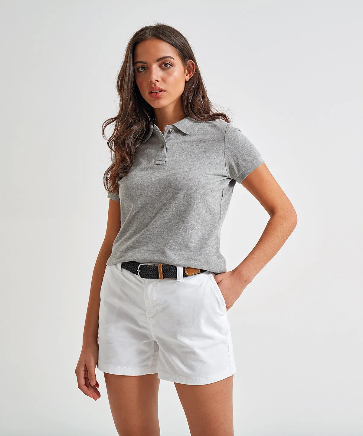 Womens chino shorts | Navy