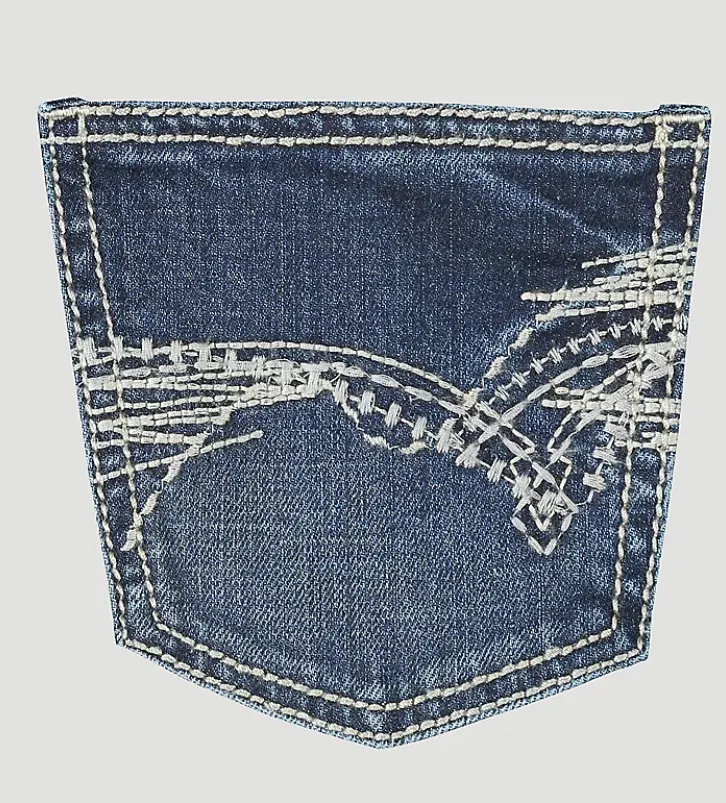 WRANGLER BOY'S 20X VINTAGE BOOTCUT SLIM FIT JEAN (8-20) IN MIDLAND STYLE 42BWXMD