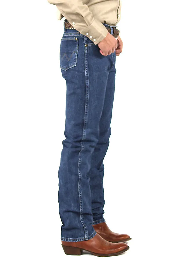 WRANGLER GEORGE STRAIT COWBOY CUT SLIM FIT JEAN IN HEAVYWEIGHT STONE DENIMSTYLE 936GSHD